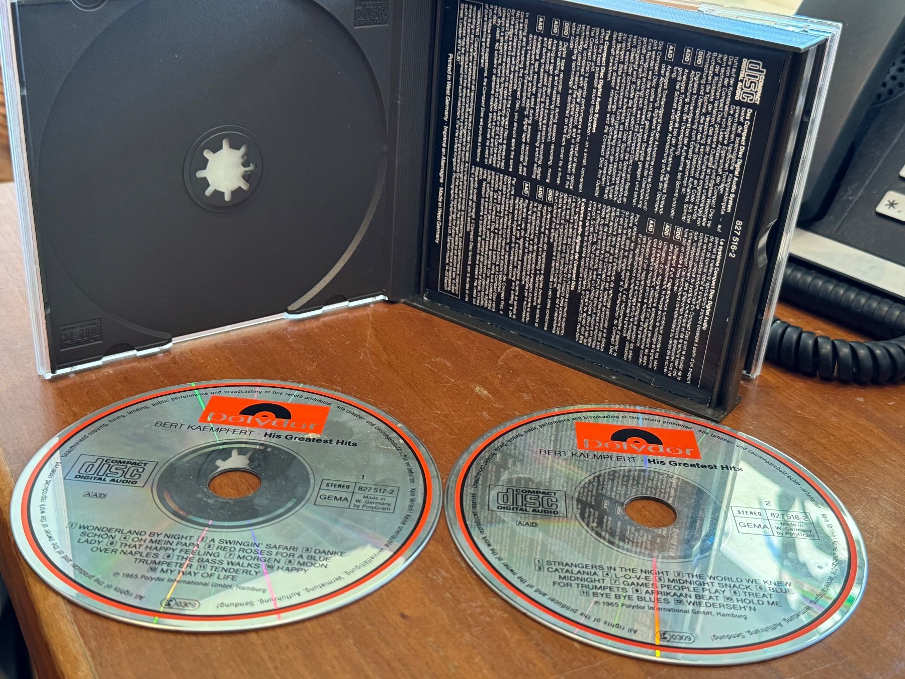 CDs: Bert Kaempfert Orchestra - His Greatest Hits - HG41B+ – Gebraucht aus Küsnacht ZH von pdproject 2
