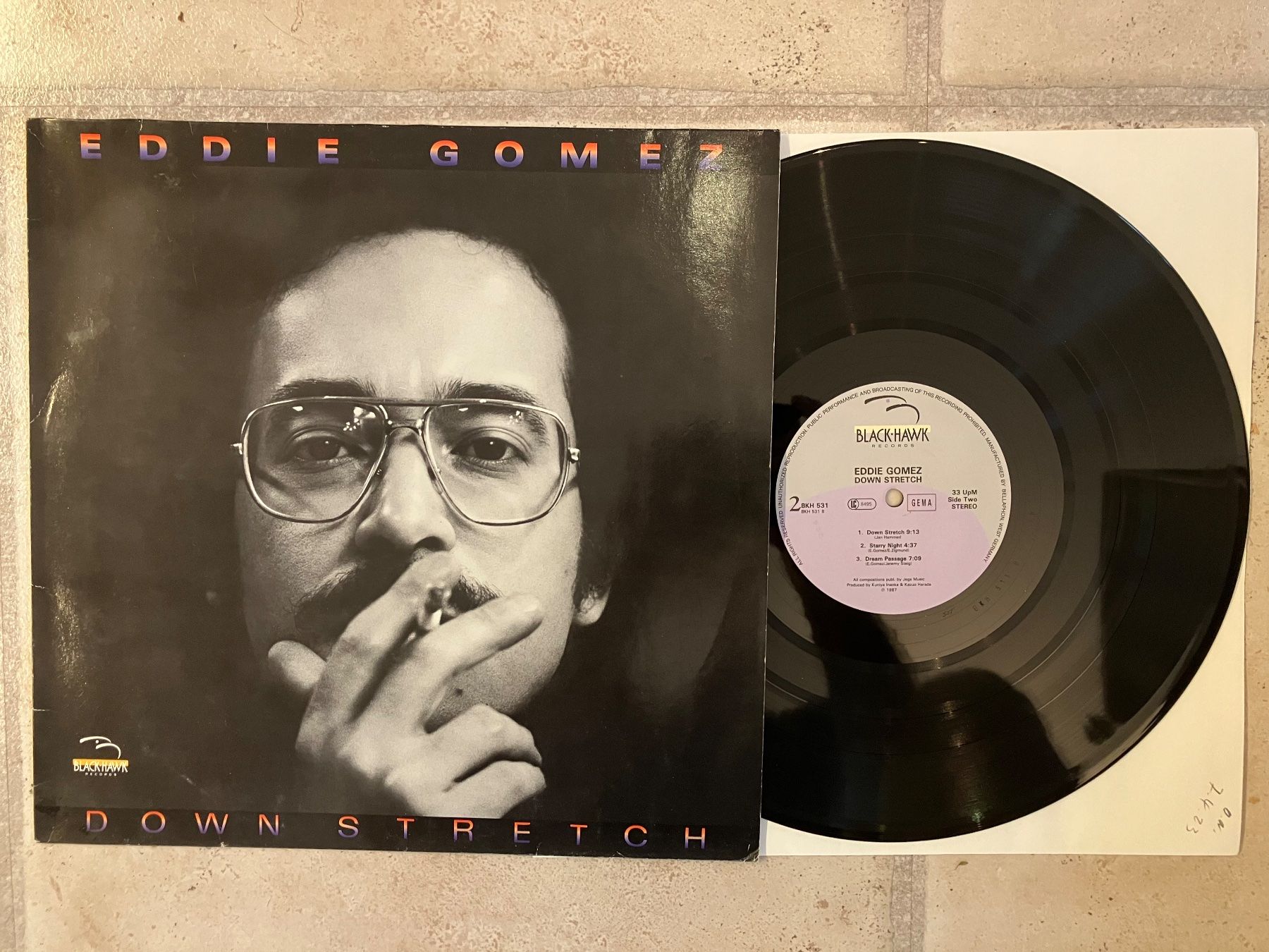 Schallplatten: Eddie Gomez - Down Stretch, LP Jazz – Gebraucht aus Widen von DexterGordon