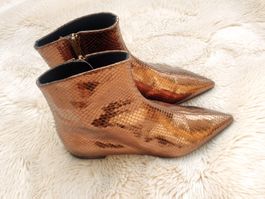 PRETTY BALLERINAS SPAIN 36 LEDER STIEFEL BOOTS SCHUHE TOP