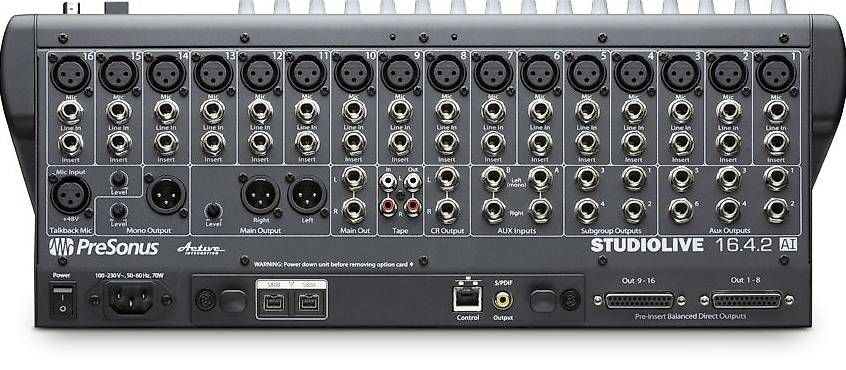 PreSonus Mischpulte: Table de Mixage Presonus Studio Live 16.4.2AI + Accessoires – Gebraucht aus Sion von Snare 1