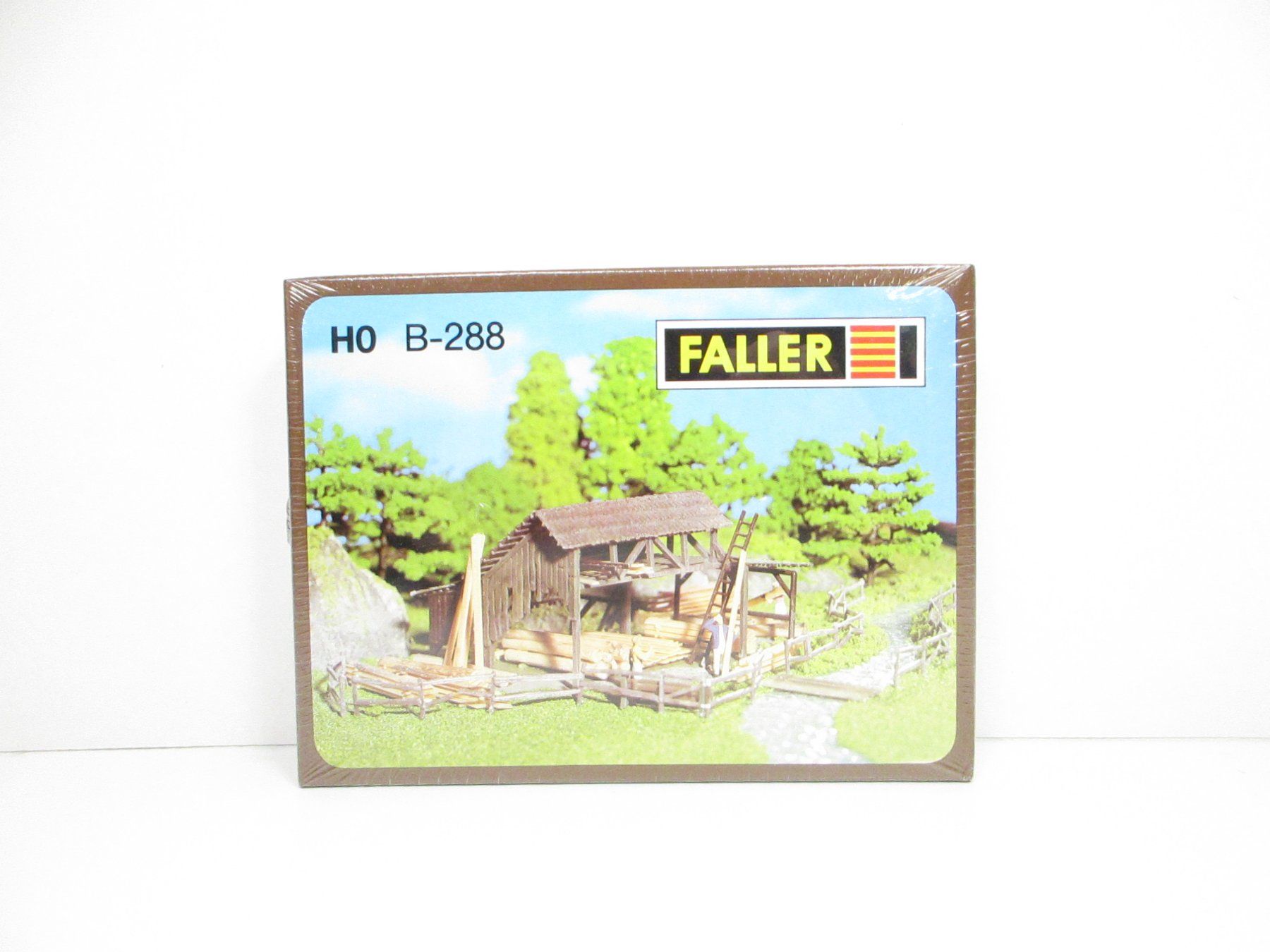 Faller Modellini di ferrovie: Faller H0 B-288 Holzlager – Nuovo e nell'imballaggio originale da Olten venduto da Heinrich875