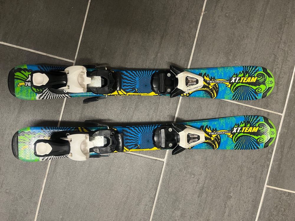 TECNOPRO Pulse Team 70 Kit de ski tout-terrain pour enfant Rouge/noir