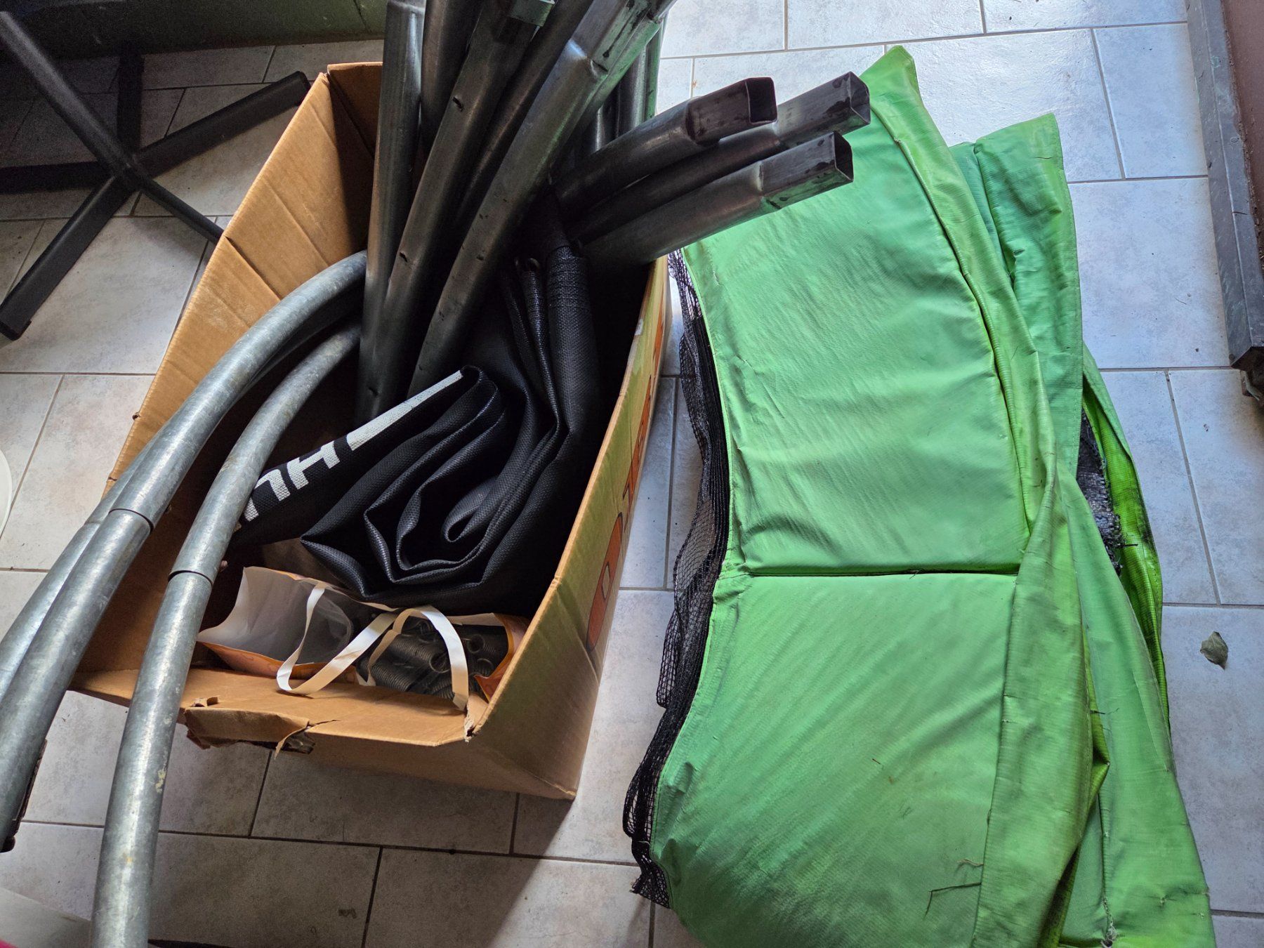Hudora Trampolini: Trampolin 2.5 m von Hudora – Usato da Wiesendangen venduto da troawus 1