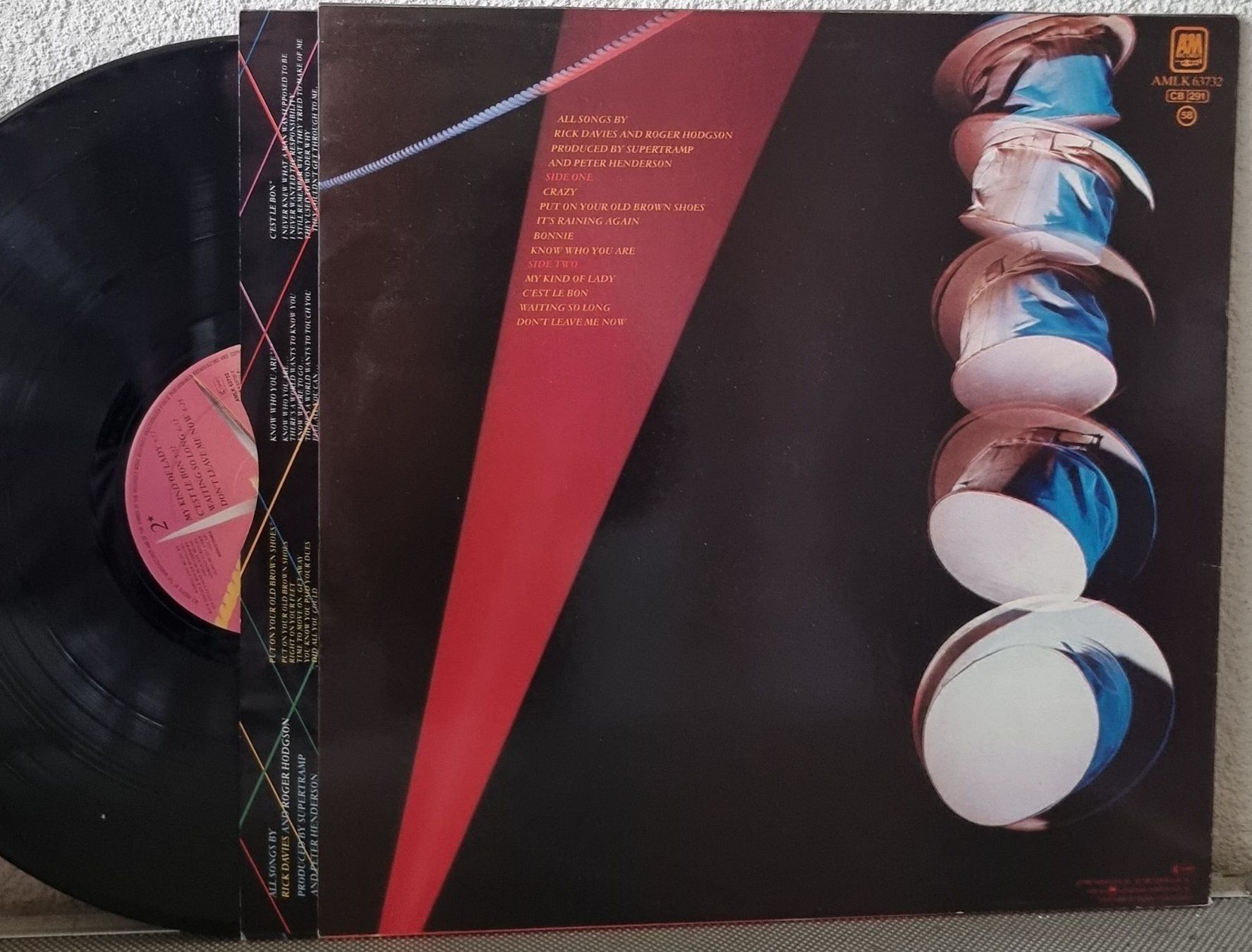 Dischi in vinile: SUPERTRAMP - FAMOUS LAST WORDS - LP – Usato da Greifensee venduto da scharmant 1