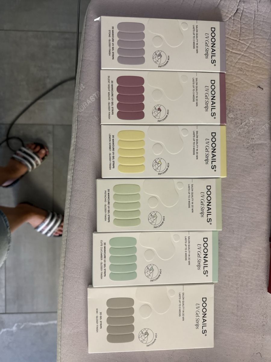 Künstliche Fingernägel: DOONAILS UV Gel Strips – Neu (gemäss Beschreibung) aus Künten von PippilottaKunterbunt