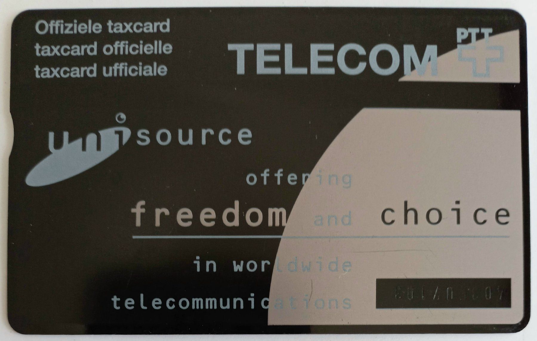 Swisscom Telefon- & Taxkarten: Taxcard zu Briefmarke - CH – Gebraucht aus Niederuzwil von lubimaja 1