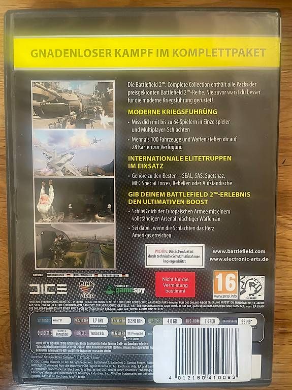 Giochi: Battlefield 2 Complete Collection PC – Usato da Arisdorf venduto da Olifee 1