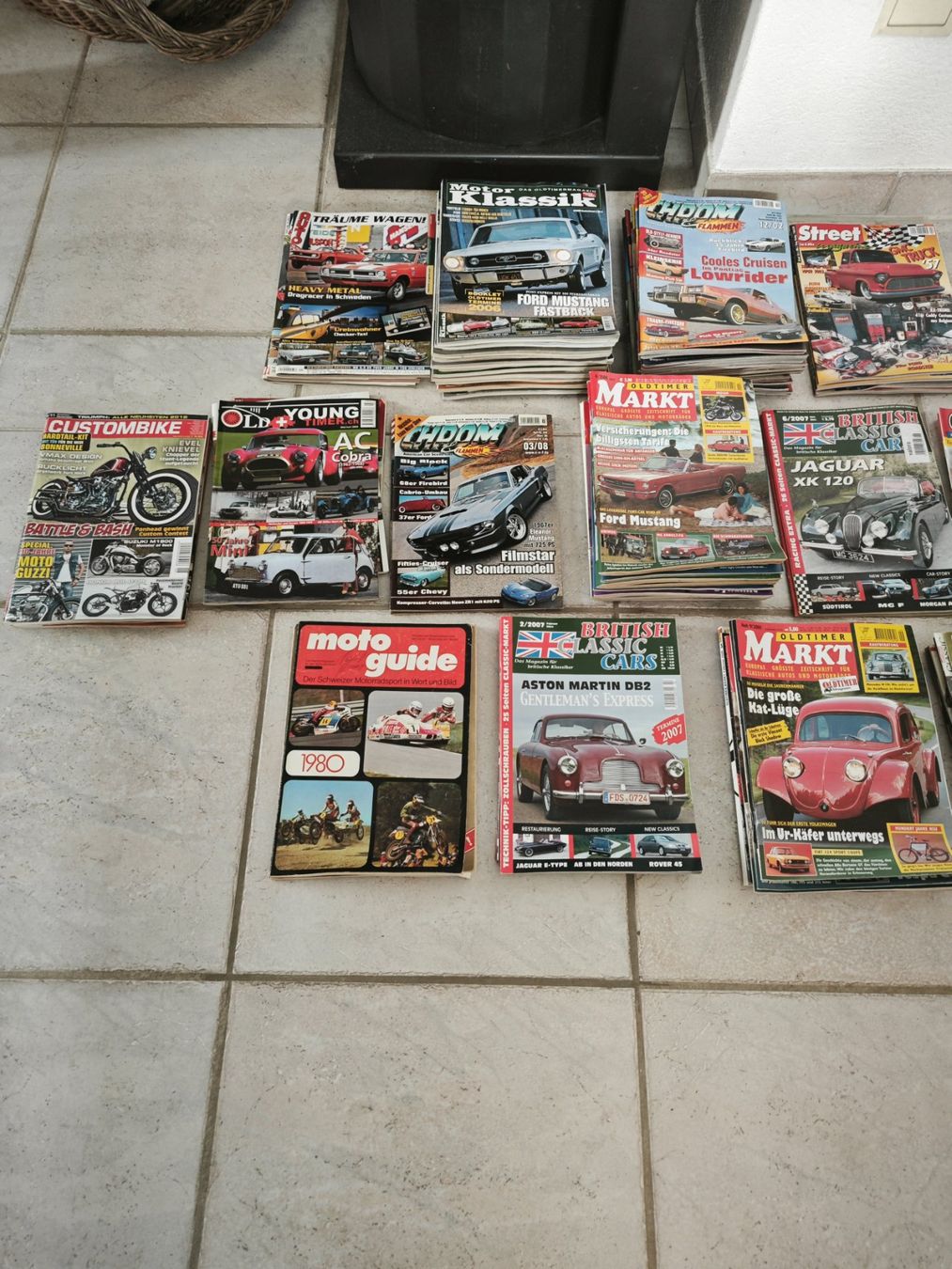 Zeitschriften & Magazine: 87 Classic Auto und Motorrad-Magazine – Gebraucht aus Jona von learco65 2