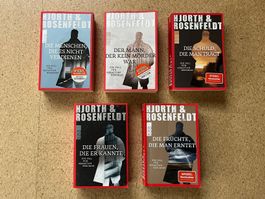 Bücherpaket - 5x Buch von S. Bergmann (Hjorth & Rosenfeldt)