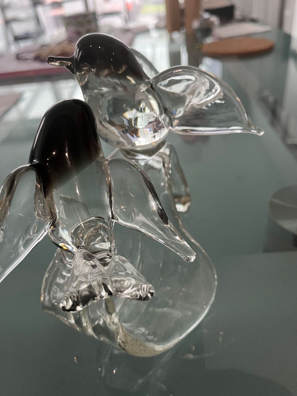 Murano Statuette: Vogelpaar Muranoglas – Nuovo (secondo la descrizione) da Mosnang venduto da KurtHe 1