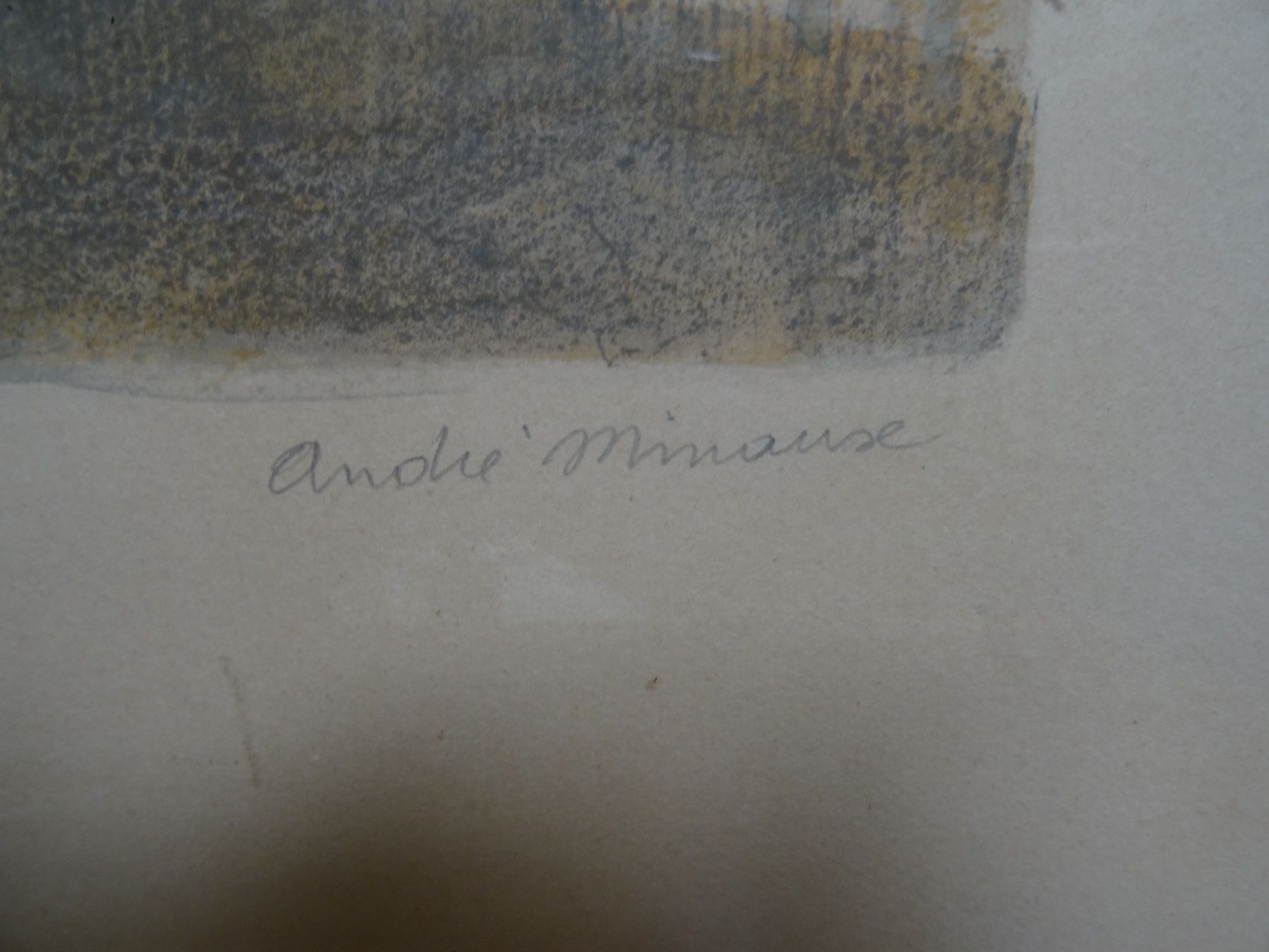 Arts picturaux & lithographies: ANDRÉ MINAUX LITHOGRAPHIE – D'occasion à Brügg BE par fundus2 2