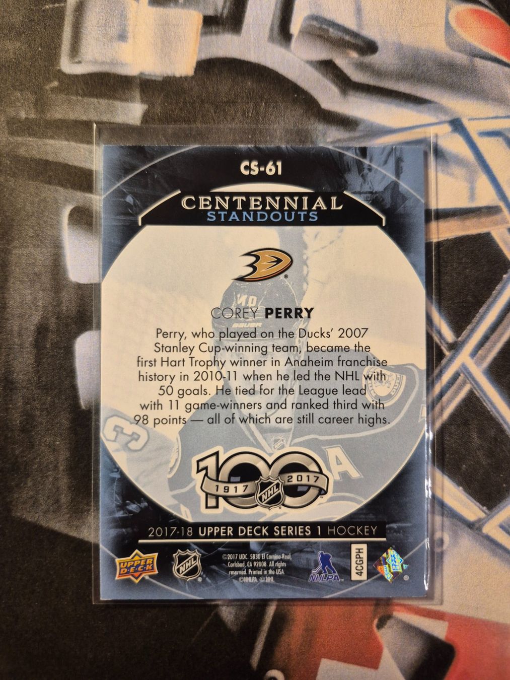 NHL Sammelbilder & Trading cards: NHL Corey Perry Anaheim Ducks – Gebraucht aus Treiten von Sauber73 1