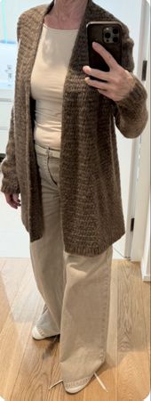 Comptoir des Cotonniers Mohair Strickmantel, Gr. S