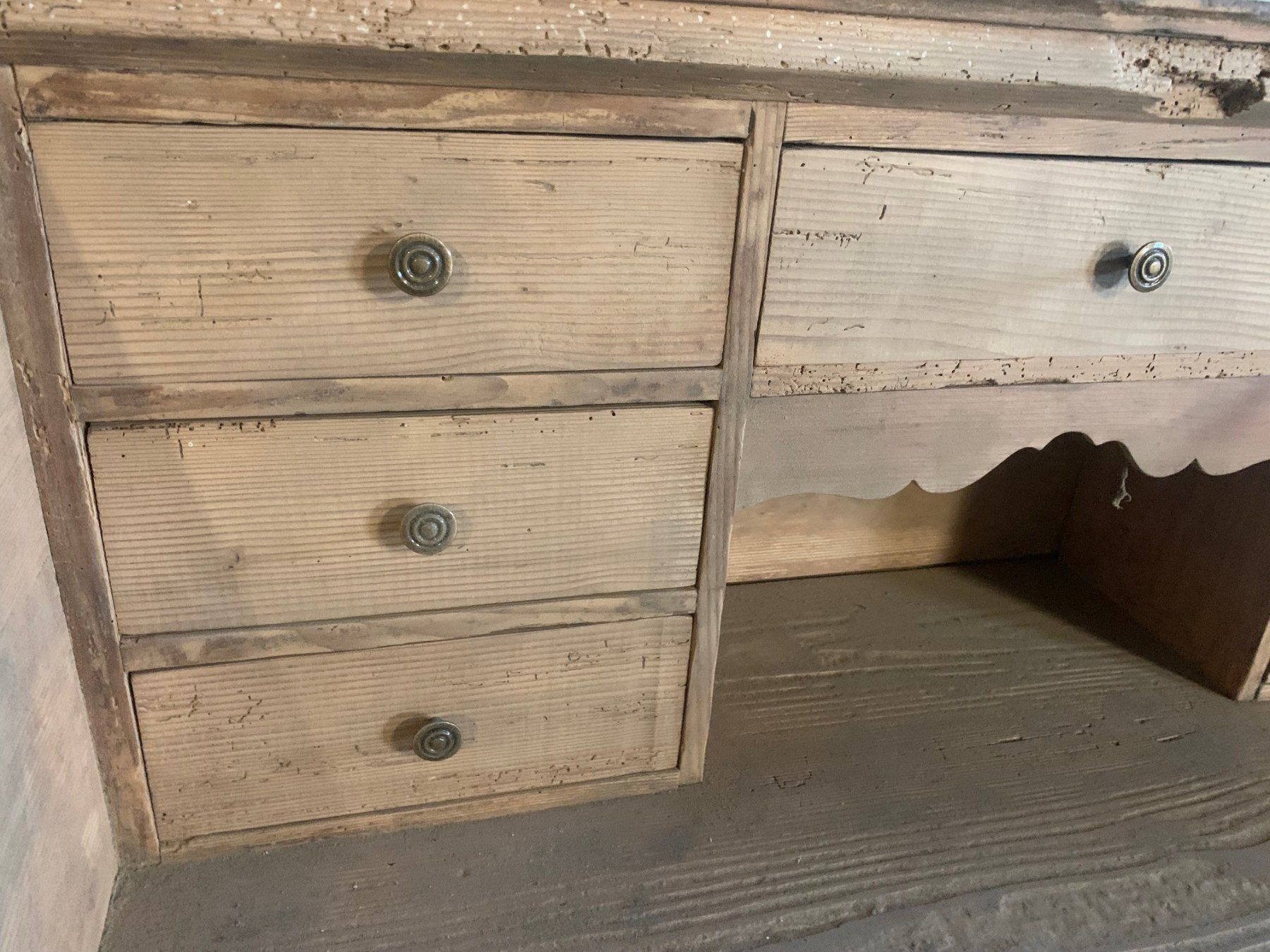Cassettiere: Wundervolle alte Bauernkommode Shabby Chic- Altholz – Usato da Tegerfelden venduto da meyci 1