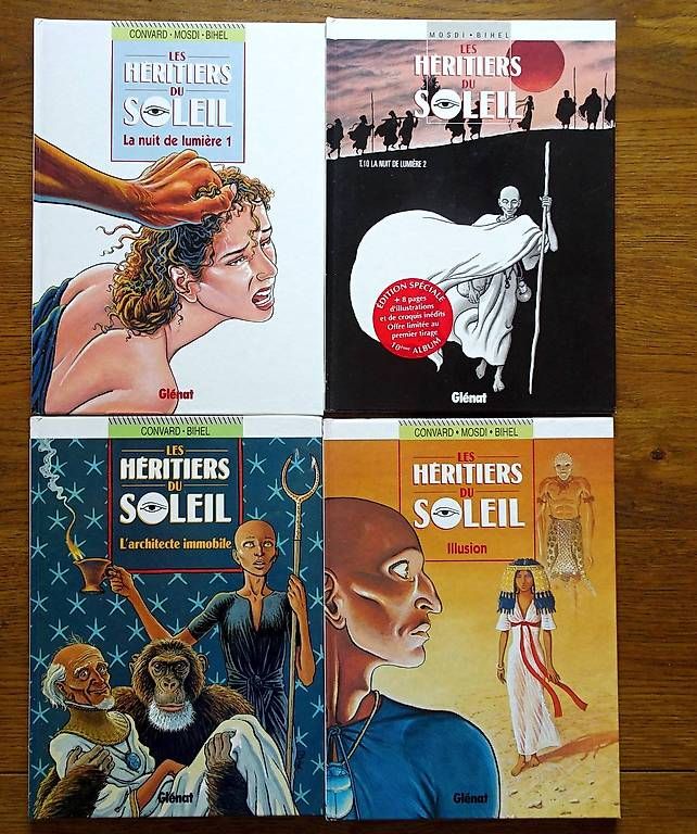 Fumetti: Série BD complète Les héritiers du soleil EO – Usato da Fontainemelon venduto da Phmichel 2