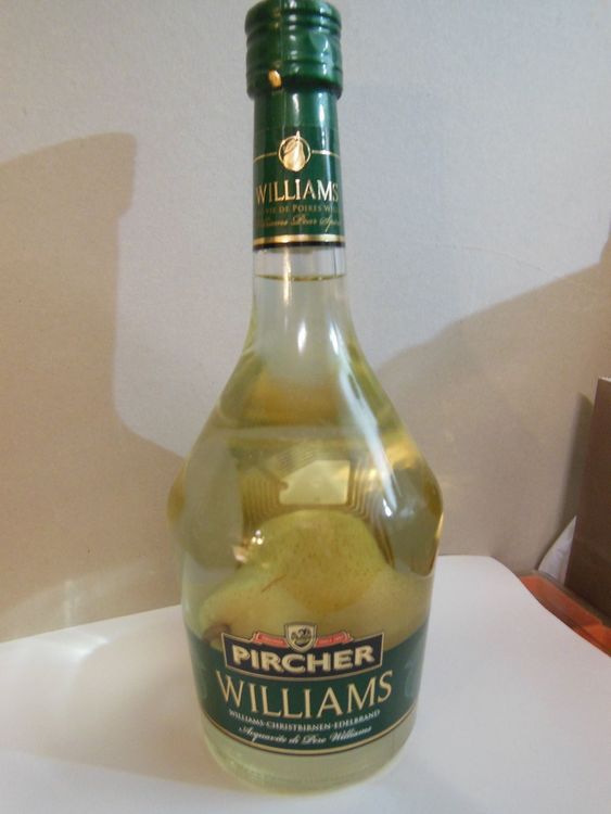 1 Flasche Pircher Williams 40% vol. mit Birne darin (Neu (gemäss ...