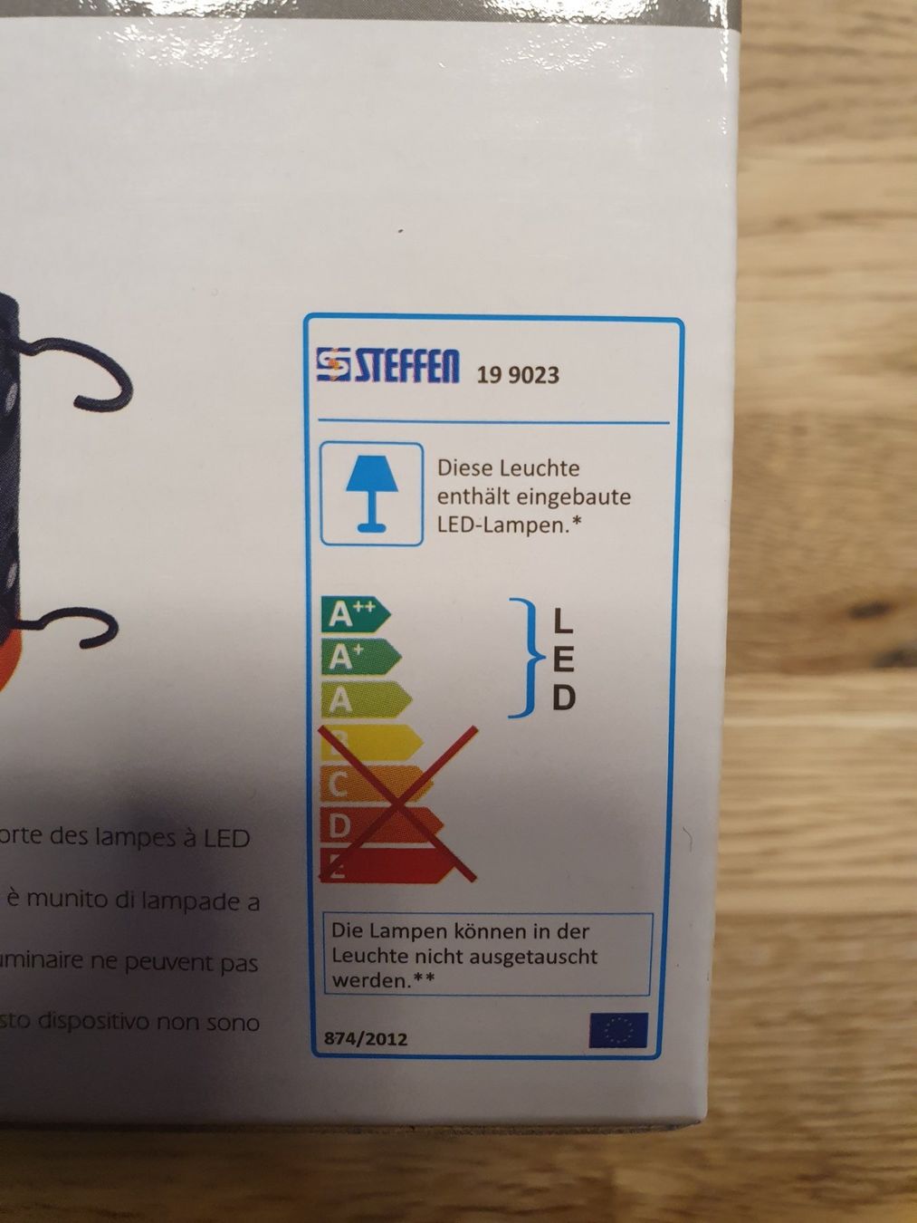 Lampen: LED Akku- Handlampe STEFFEN – Neu und originalverpackt aus Thun von Beas-Allerlei 2