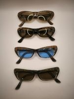 Vintage-Cat-Eye-Sonnenbrille "Traviata" Made in France 1950