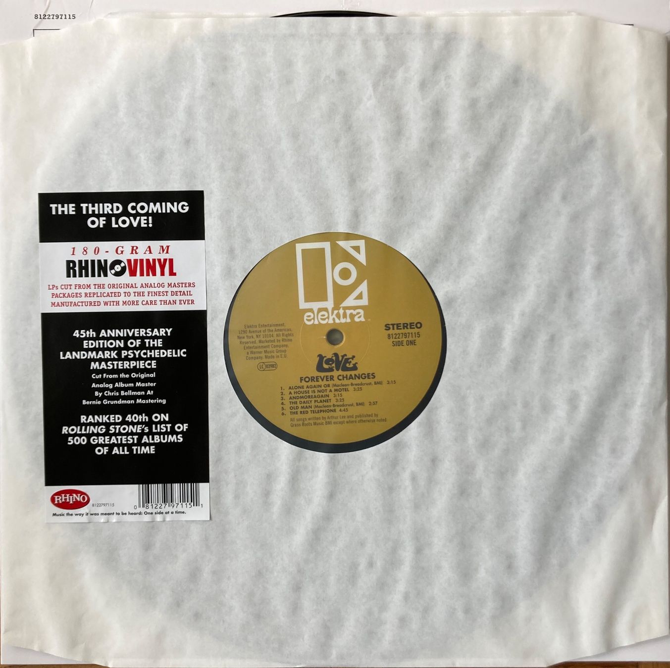Dischi in vinile: Love ‎Forever Changes - LP Reissue – Nuovo (secondo la descrizione) da Corsier-sur-Vevey venduto da Pistol77 2