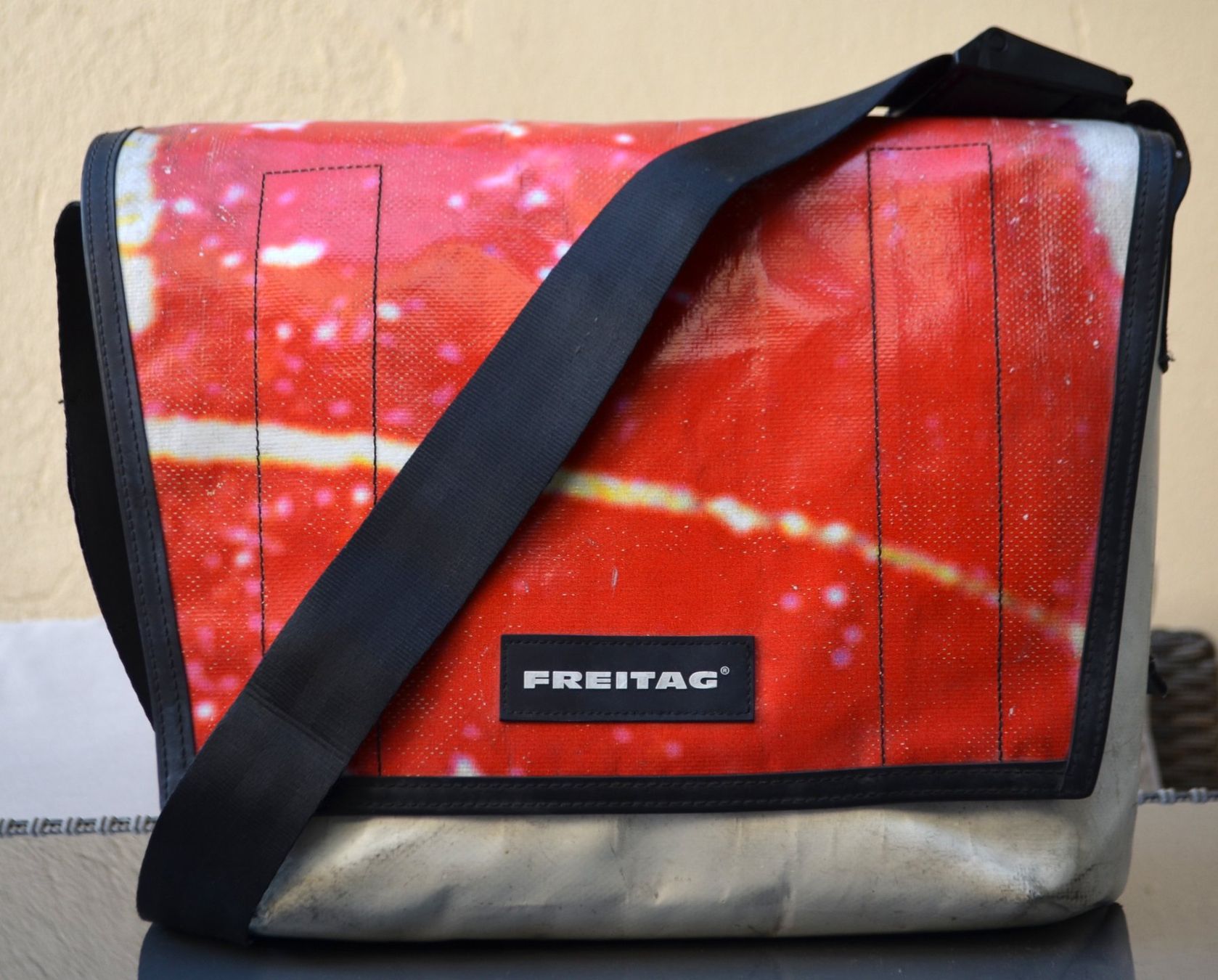 Freitag Borse: Freitag F14 Tasche / sac – Usato da Collonges venduto da arashee