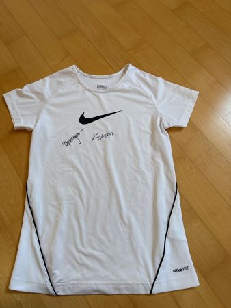 NikeFunktionsshirt signiert, K. Hussein Sprunger top Zustan
