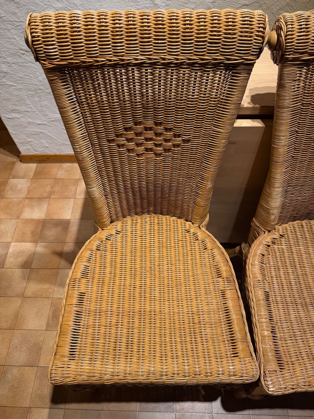 Sedie: 4 Rattanstühle – Usato da Thun venduto da Astralbern 4