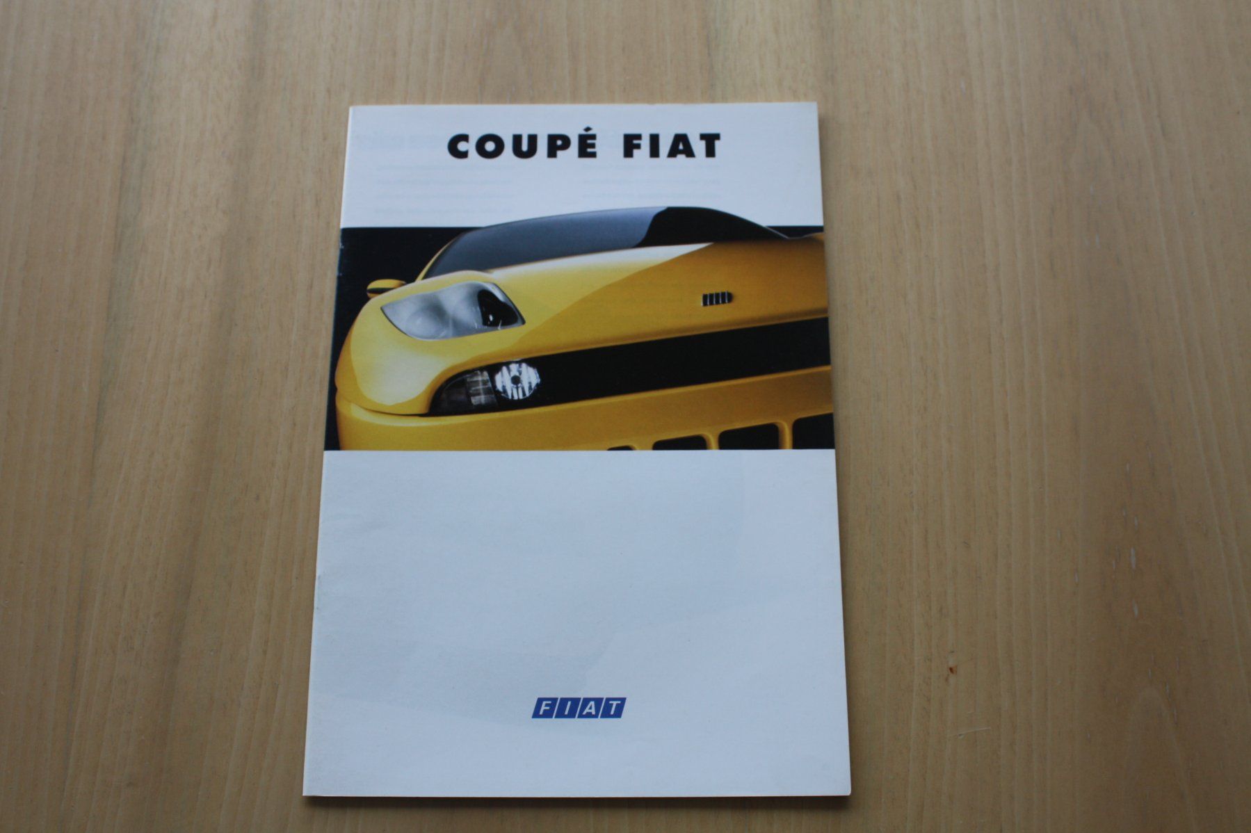 Fiat Documenti: Fiat Coupe Prospekt 1994 – Usato da Wikon venduto da erwin400