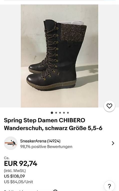 Scarpe da donna: Winterschuhe Stiefel Damen 38 – Nuovo (secondo la descrizione) da Laufen venduto da car_2fnm 3