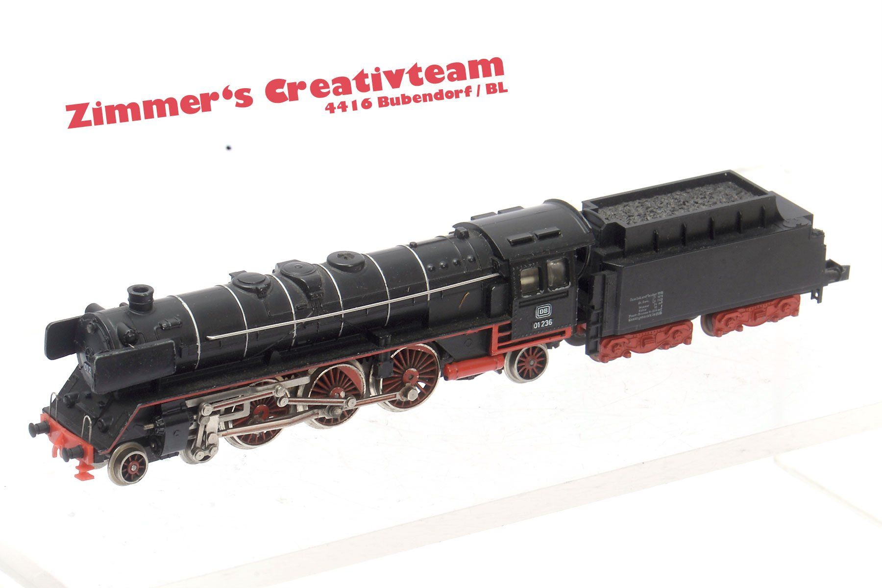 Trix Modelleisenbahnen: Minitrix Schlepptenderlok BR 01, 2900, OVP, Sp N – Gebraucht aus Bubendorf von zimmers_creativteam