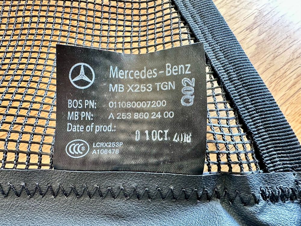 Mercedes-Benz GLC Gepäcknetz MB X253 TGN, original
