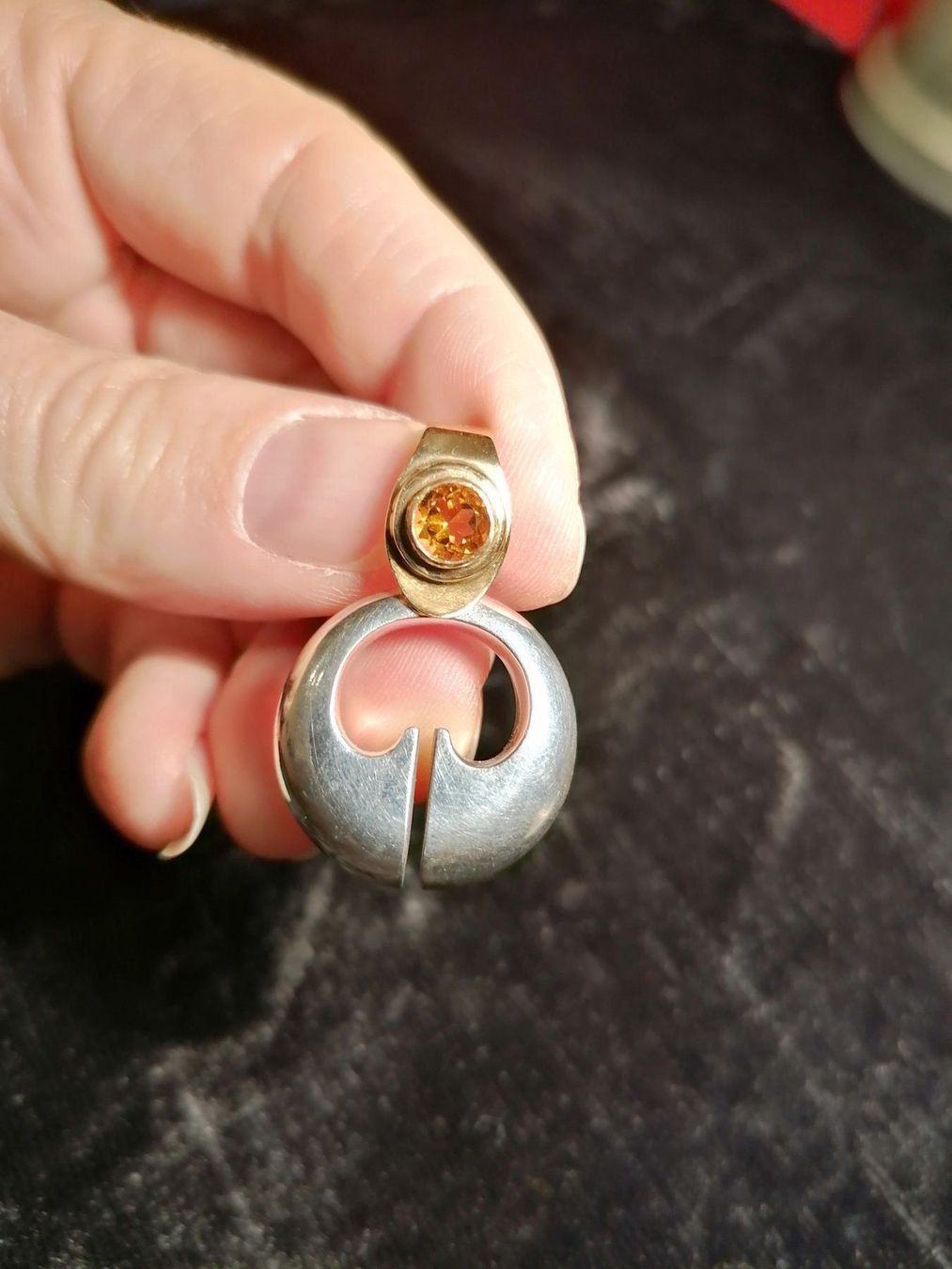 Anhänger: Anhänger 2x Gold-Silber-Sitrin-Peridot – Neu (gemäss Beschreibung) aus Muri AG von goodmood17 2
