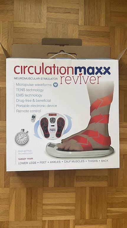 Dispositivi per massaggi: Circulation Maxx Reviver  Neuromuskulärer Stimulator / EMS – Usato da Effretikon venduto da lil_vgd5