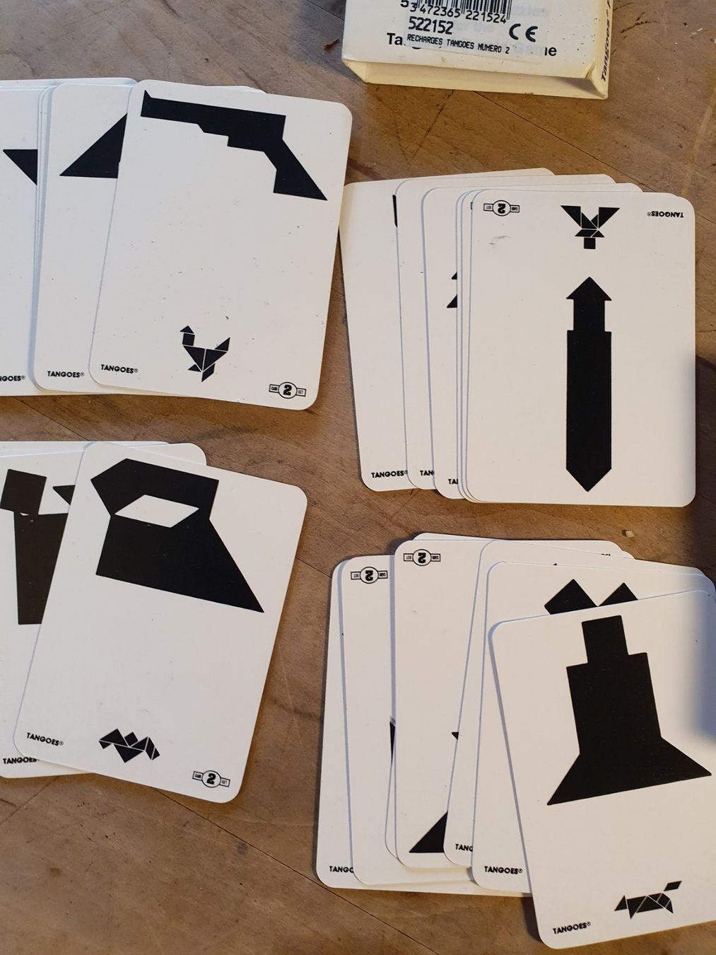 Giochi: Tangoes Puzzle Game Card Set – Usato da Zürich venduto da loosebone 3