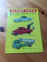 Dinky Toys Plaque Publicitaire Sérigraphiée Relief Métal Neu