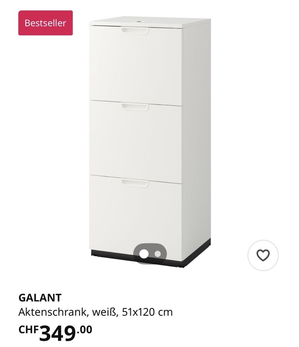 Ikea Armadi: Galant - Aktenschrank – Usato da Riniken venduto da Eliane8 3
