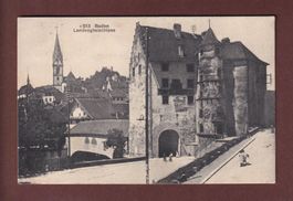 BADEN - Landvogteischloss - 1919 // Falte //