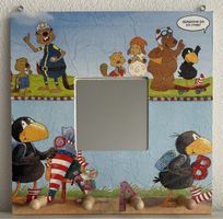 Kinderkarderobe Schmuckhalter Rabe Socke