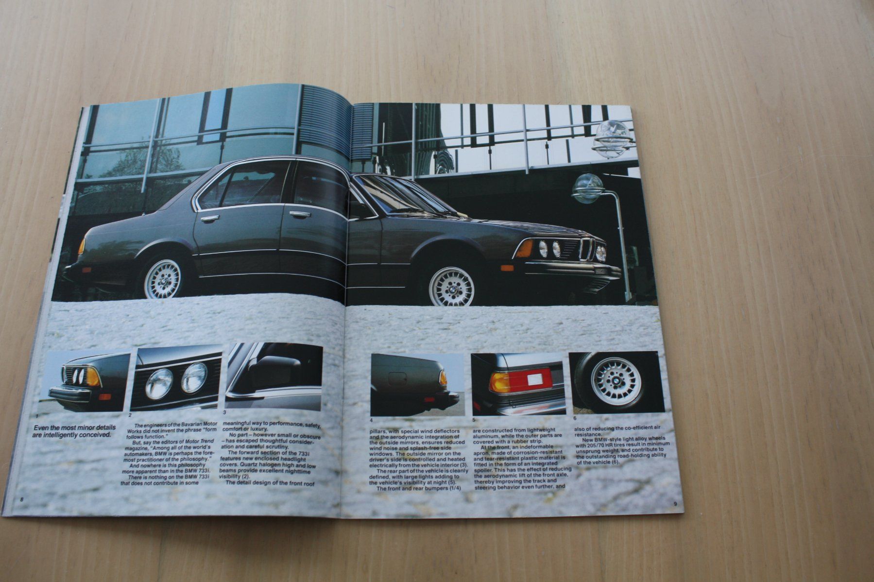 BMW Documenti: BMW 733i USA-Prospekt 1984 – Usato da Wikon venduto da erwin400 3