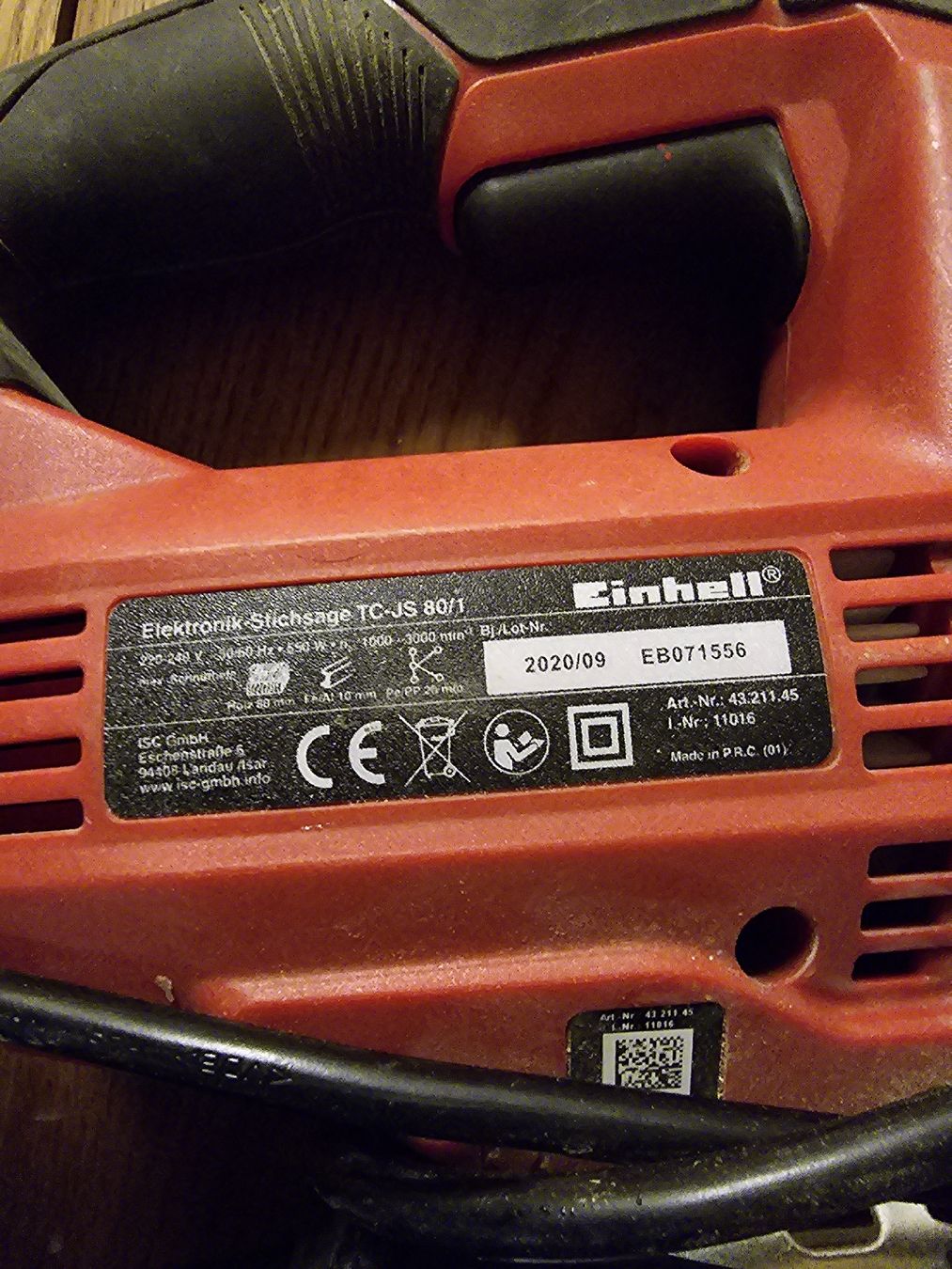 Einhell Seghe: Einhell Stichsäge TC-JS 80/1 (D) – Usato da Rorschach venduto da TimelessTrading 1