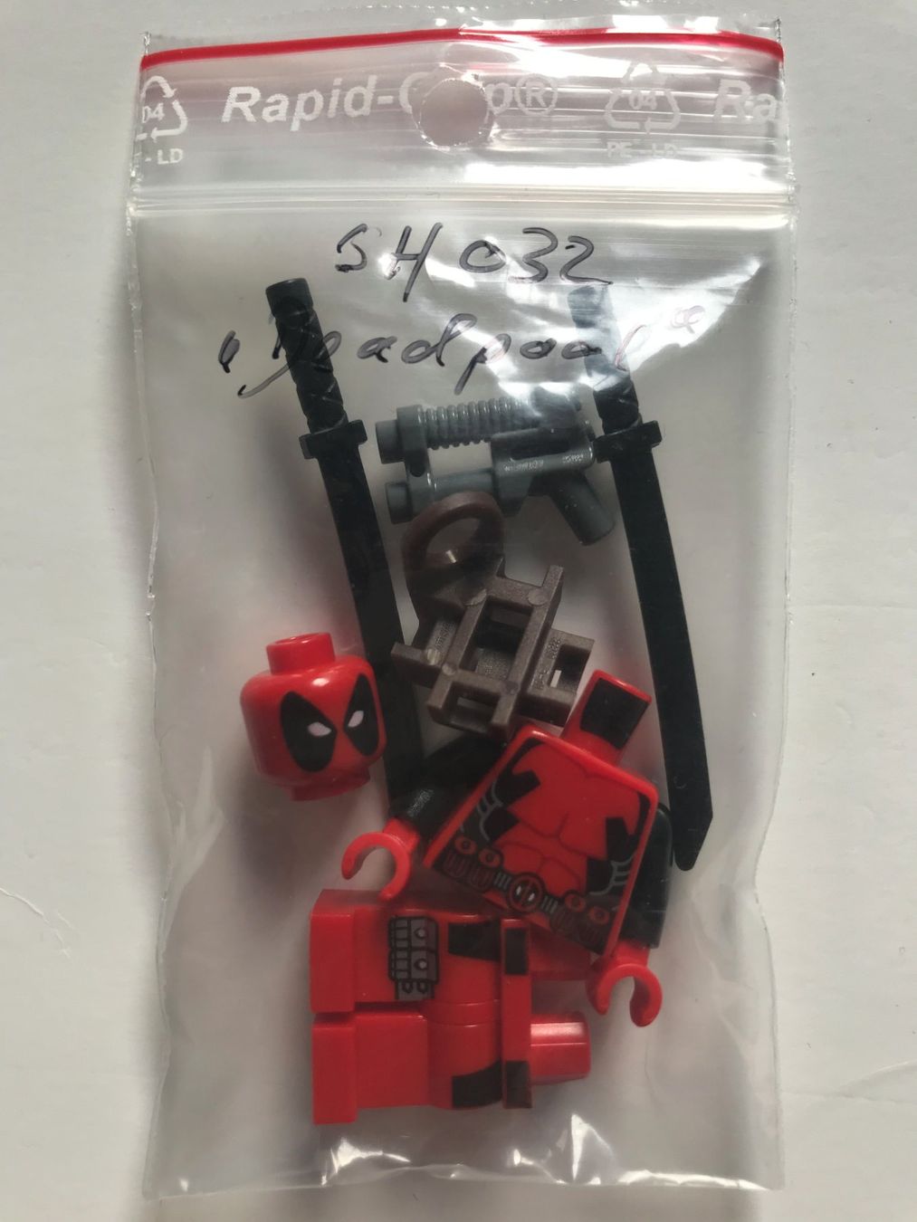 Lego Statuette: LEGO Deadpool sh0032 - Original – Nuovo (secondo la descrizione) da Ennenda venduto da ZiskaGL