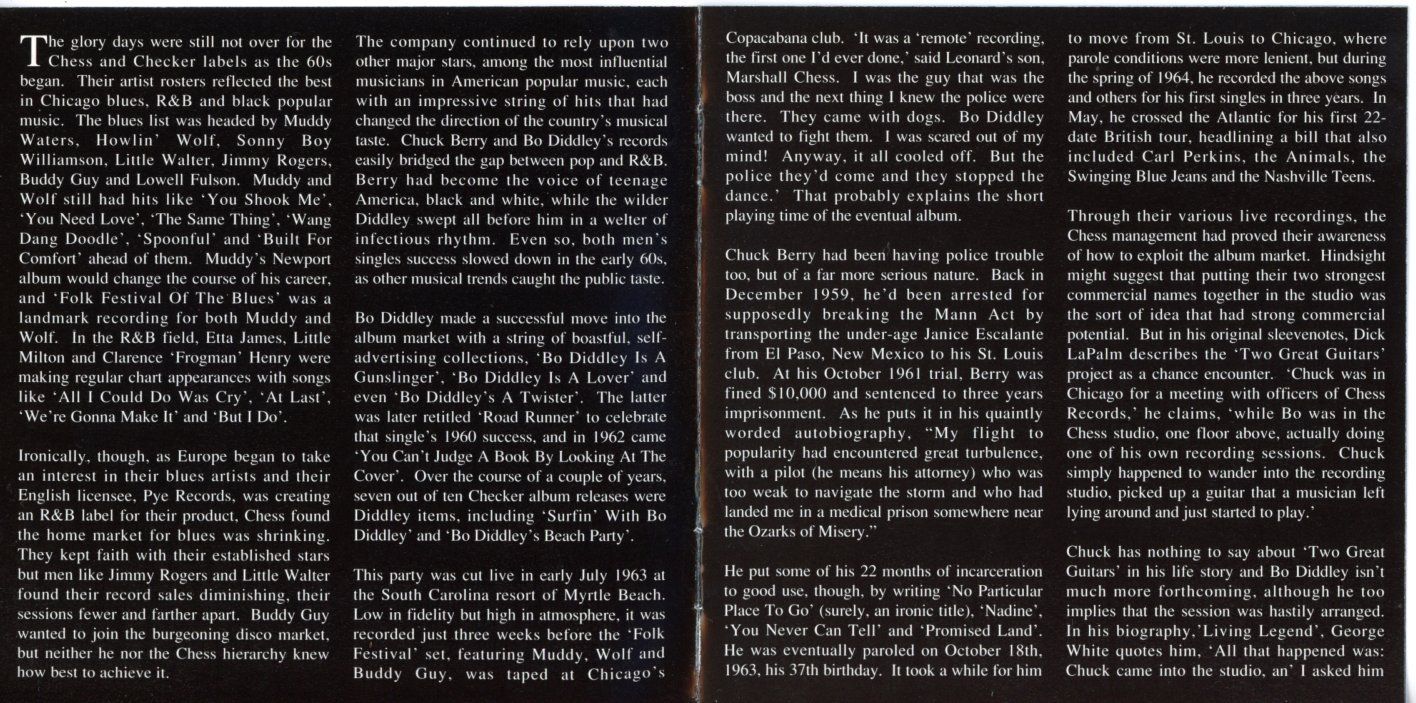 CDs: CD - BERRY/DIDDLEY 2 great guitars & SUPER BLUES BAND – Gebraucht aus Morges von evnocha3 4