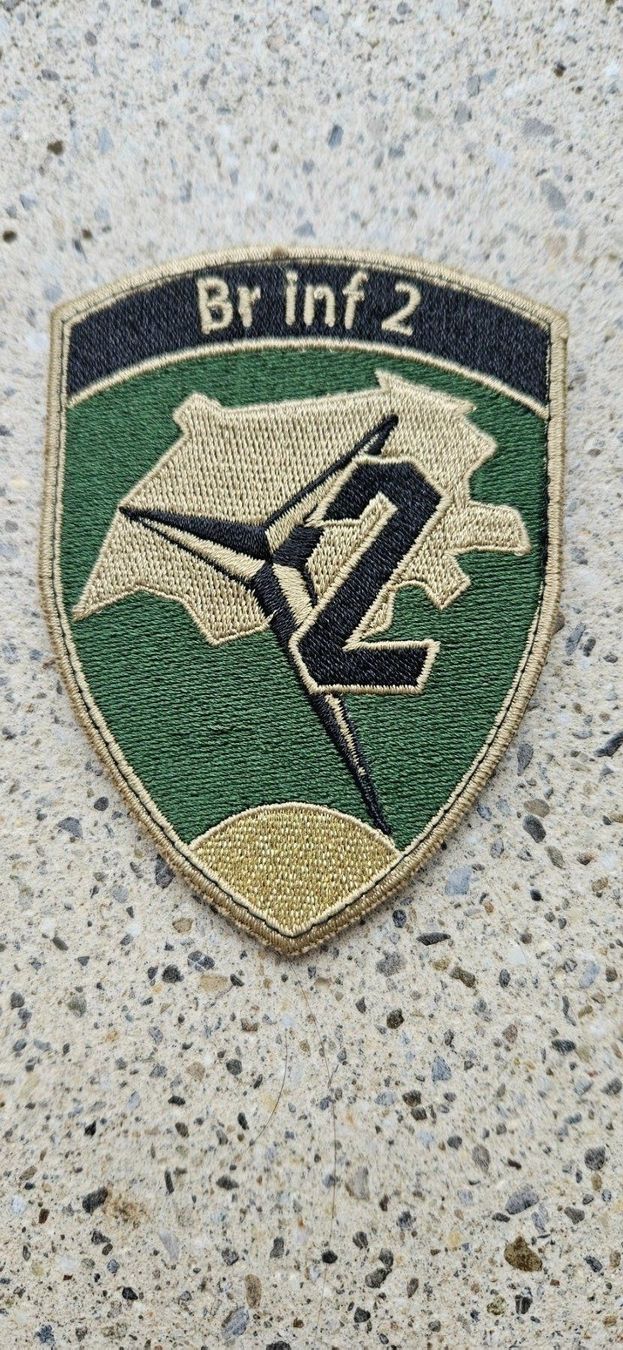 Schweizer Armee Placchette & Badge: *** Badge Br inf 2 mit klett *** – Nuovo (secondo la descrizione) da Riedholz venduto da fr_sIruP