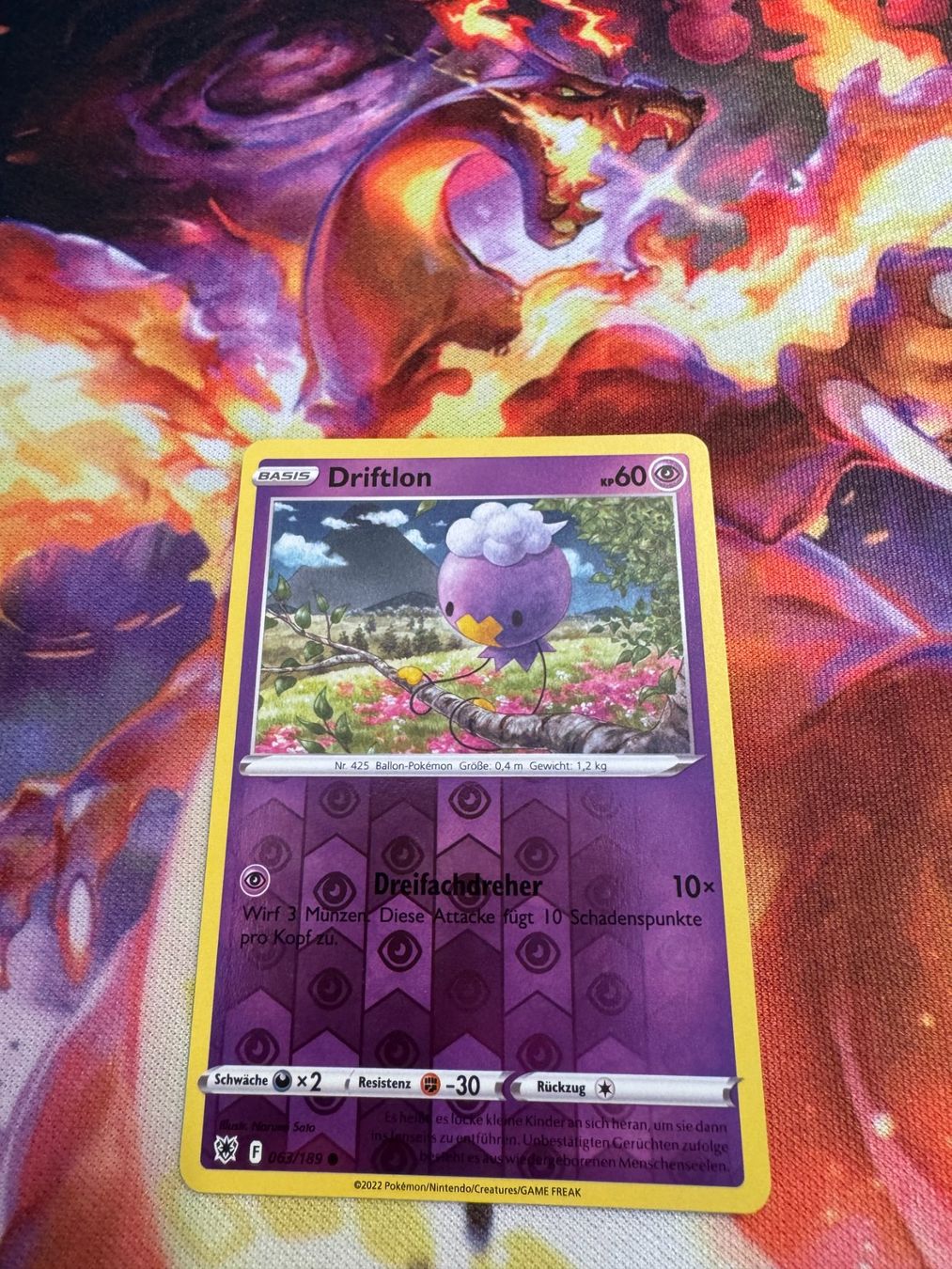 Pokémon Carte collezionabili: Driftlon (ASR 063) / Reverse Holo / Astralglanz – Nuovo (secondo la descrizione) da Bülach venduto da CherryBlu