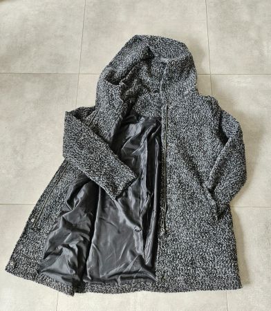 Mantel/Wintermantel/Jacke schwer,melliert,Gr. 44,fast NEU