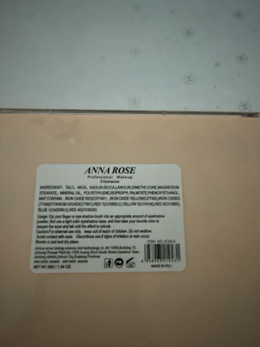 Make-up: Palette Anna Rose 🩷 – Nuovo (secondo la descrizione) da Lausanne venduto da Tounitz 1