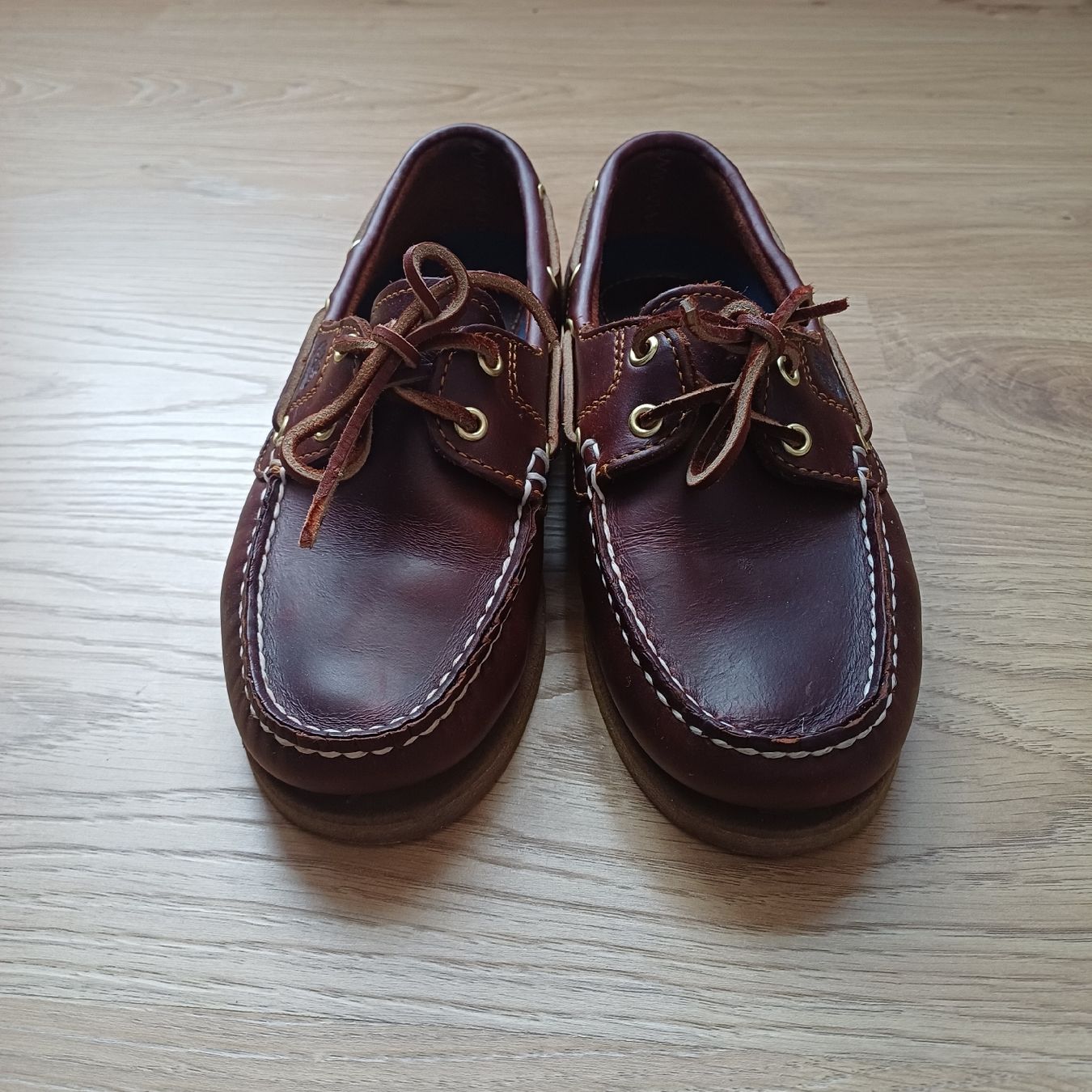 Timberland Chaussures femmes: Timberland Bootsschuhe Leder braun Grösse 36 – D'occasion à Thun par arm_87kr 1
