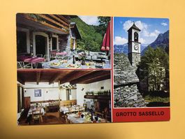 Gerra Verzasca Tessin Osteria Grotto Sassello