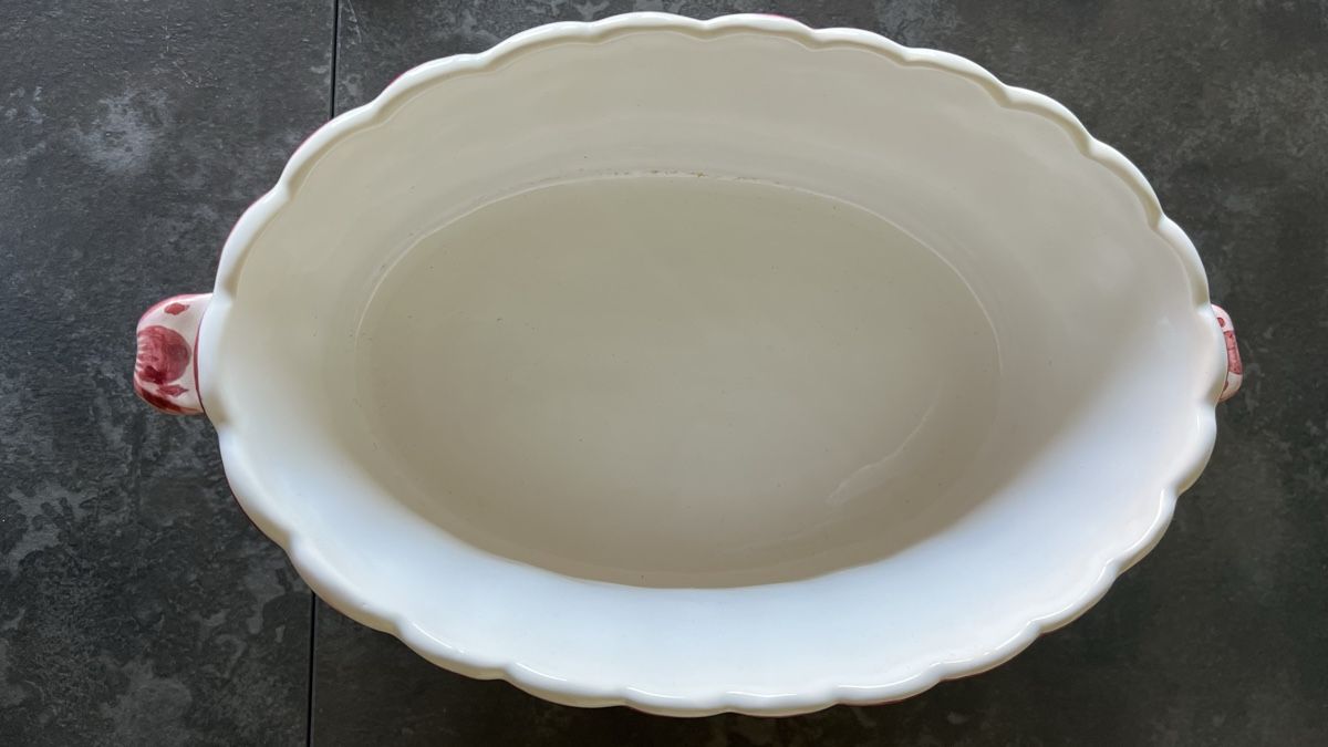 Vasi & Recipienti: Jardinière en faïence finement décorée de fleurs polychromes – Usato da Nyon venduto da stylevintage79 8