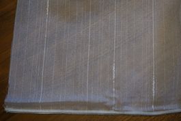 Vorhangstoff Voile strié mit Bleiband 25 23 300
