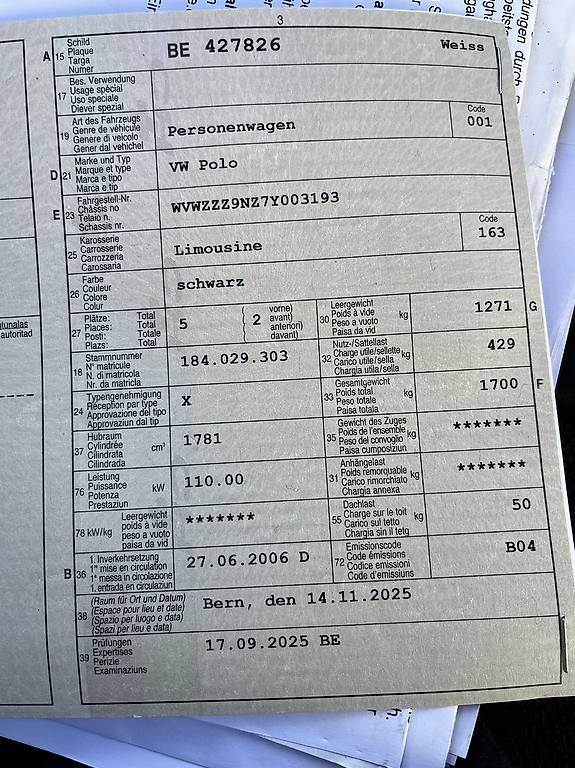 Automobili: Vw polo gti  – Usato da Eriswil venduto da hei_82px 3